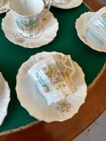 Antīka porcelāna tējas un kafijas tasīšu servīze 12 personām ar ābeļziedu dekoru (Antique Porcelain Tea & Coffee Cup Service for 12 Persons) (3833) - Image 17