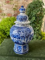 Sena Vāze "Delft" ar vāku, liela izmēra, smaga (2650) - Image 3
