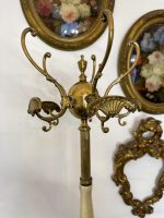 Porte-manteau en Onyx avec Têtes de Bélier, Très Lourd (4585) – Image 6