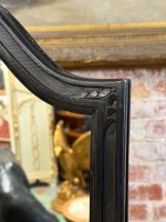 Melnkoka toņa spoguļa aizslietnis — Napoleona III stilā (Ebonized Wood Mirror Screen in Napoleon III Style) (5730) - Image 3