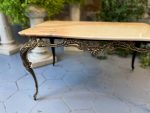 Metall-Couchtisch mit Steinplatte (2741) – Bild 4