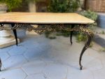 Metall-Couchtisch mit Steinplatte (2741) – Bild 5
