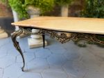 Metall-Couchtisch mit Steinplatte (2741) – Bild 6