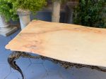 Metall-Couchtisch mit Steinplatte (2741) – Bild 8
