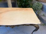 Metall-Couchtisch mit Steinplatte (2741) – Bild 9