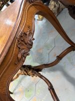 Louis XV Style Carved Table with Drawer — Napoleon III Era (7093) - Image 14