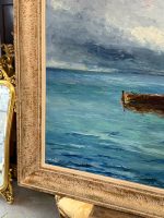 Majestātiska un Monumentāla 1931. Gada Marīnas Oriģinālglezna (large framed maritime oil painting) — Marīnas un postimpresionisma žanrā, (5567) - Image 6