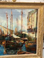 Majestātiska un Monumentāla 1931. Gada Marīnas Oriģinālglezna (large framed maritime oil painting) — Marīnas un postimpresionisma žanrā, (5567) - Image 16