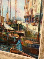 Majestātiska un Monumentāla 1931. Gada Marīnas Oriģinālglezna (large framed maritime oil painting) — Marīnas un postimpresionisma žanrā, (5567) - Image 19