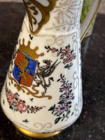 Samson Parīzes armoriāla porcelāna tējkanna ar ģerboni — Ķīnas eksporta stilā (Samson Paris Armorial Porcelain Ewer with Coat of Arms — Chinese Export Style) (6880) - Image 3