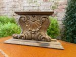 Wooden decor, gold color, small size (2808) - Image 3