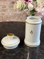 Vieux Paris aptiekas trauks ar vāku "Aconitum" — Restaurācijas laikmets (Vieux Paris Covered Apothecary Jar "Aconitum" — Restoration Period) (6881) - Image 6