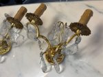 Bra Wall Lamps with Crystals, 2pcs, Small Size (5350) - Image 9
