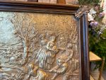 Metal Painting in Wooden Frame (3710) - Image 3