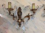 Pair of Crystal Wall Sconces, Medium Size (5351) - Image 12