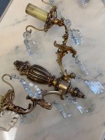 Pair of Crystal Wall Sconces, Medium Size (5351) - Image 11