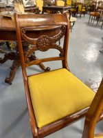 Bīdermeijera krēsli, 4 gab., riekstkoks (3684) - Image 4