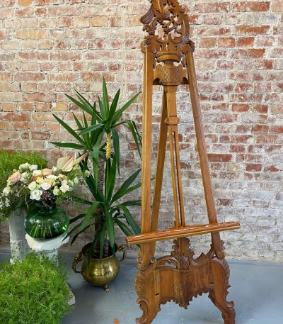 Monumentalt Historicismus træ staffeli – midten af 1900-tallet (3465)