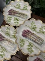 Grezni Sparģeļu, Porcelāna Trauki ar Zelta Akcentu (4215) - Image 3