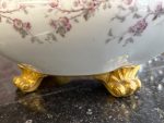 izsmalcināta porcelāna terīne ar ļoti bagātīgu zeltījumu, vidēji liela izmēra (7219) - Image 14