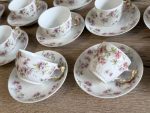 Antīka porcelāna tējas un kafijas servīze 16 personām ar divu veidu tasītēm (Antiquarian Porcelain Tea & Coffee Service for 16 Persons) (5603) - Image 8