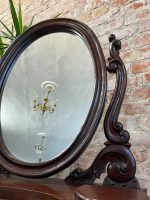 Mahogni speilbord med smykkeskrin – Louis Philippe-stil - Bilde 4