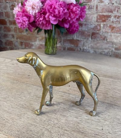 Lille Messing Hundefigur (5734)