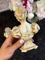 Two antique porcelain busts of Biedermeier and Romanticism style - Austro-Hungary (6898) - Image 6