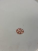 Porcelāna Šķīvji ar Zelta Krāsas Iniciāļiem un Maliņu (4222) - Image 14
