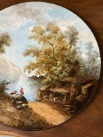 Liela izmēra, apgleznots šķīvis ar parakstu (6265) — изображение 7