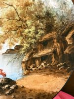 Liela izmēra, apgleznots šķīvis ar parakstu (6265) — изображение 6