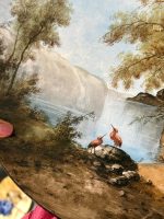 Liela izmēra, apgleznots šķīvis ar parakstu (6265) — изображение 8