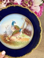 porcelāna šķīvis ar putna motīvu, neliela izmēra (5764) - Image 2