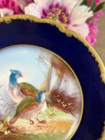 porcelāna šķīvis ar putna motīvu, neliela izmēra (5764) - Image 4