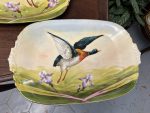 Liela Izmēra Porcelāna, Šķīvji/Paplātes ar Putniem (4220) - Image 8
