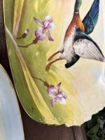 Liela Izmēra Porcelāna, Šķīvji/Paplātes ar Putniem (4220) - Image 9