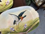Liela Izmēra Porcelāna, Šķīvji/Paplātes ar Putniem (4220) - Image 6