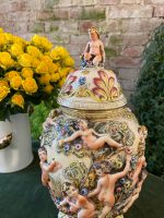 Vāze Capodimonte Italy, ļoti smaga, vidēja izmēra (2730) - Image 7