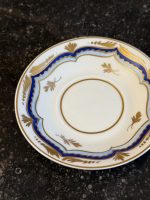 izsmalcināta porcelāna krūzīte un apakštasīte (6891) - Image 8