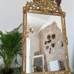 Liela Izmēra Spogulis Zelta Krāsā, Vidēji Smags Pēc Svara (4939)