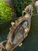 Bronzas Jardinière ar Femme-Fleur un Maskaroniem — Jūgendstils, Francija/Beļģija, ap 1895.–1910. (27230) - Image 8