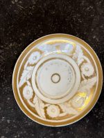 Antīka porcelāna krūzīte ar apakštasīti — Vieux Paris (Antique Porcelain Cup and Saucer) (6894) - Image 8