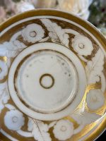 Antīka porcelāna krūzīte ar apakštasīti — Vieux Paris (Antique Porcelain Cup and Saucer) (6894) - Image 10
