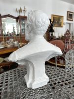 Maza-Vidēja Izmēra Žila Verna biste — ģipsis, Francija, 19. gs. beigas (4860) - Image 9
