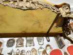 Antīka bronzas konsole ar oniksa virsmu — Luija XV rokoko stilā (Antique Bronze Console Table in Louis XV Rococo Style) (4857) - Image 24