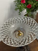 Kristāla Trauks ar Eņģeļa Figūru, Vidēji Liela Izmēra, Smags (5275) - Image 7