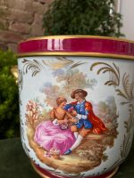 Porcelāna Kašpo ar Fragonard Galantās Ainas Gleznojumu — Vieux Paris, Francija, ap 1820.–1860. (2633) - Image 6