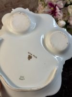 trīsdaļīgs porcelāna trauks ar zelta krāsas detalizāciju (6901) - Image 11
