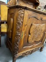 Rokoko-revival kommode med udskåret spejl — Louis XV-stil, Frankrig, ca. 1875 - Billede 15