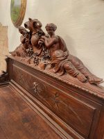Monumental Oak Sideboard with Figural Carvings – Female Figures, Angels, Animals—Neo-Renaissance, Belgium, 19th Century - Image 15